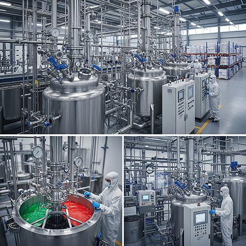 Furan mortar used in dye and intermediate chemical manufacturing plants