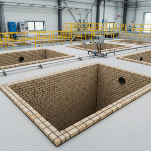 Neutralizing & effluent treatment pits