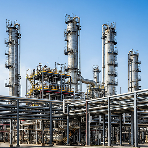 Corrosion resistant furan mortar lining in petrochemical refinery units