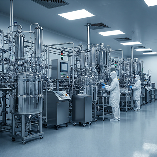 Furan mortar used in pharmaceutical processing units for chemical resistance