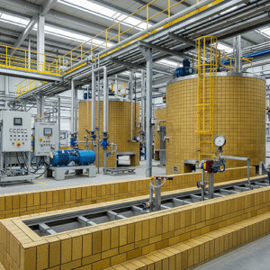 Pickling lines & galvanizing tank